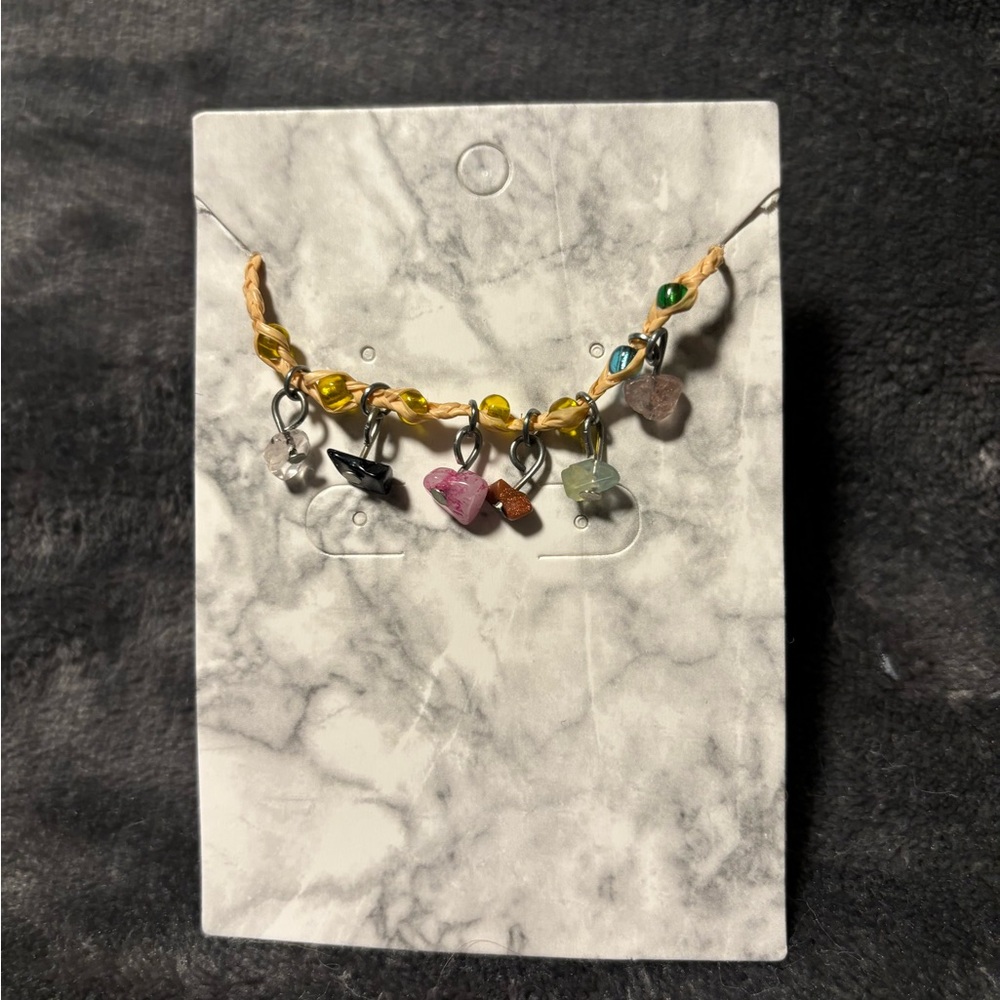 Multicolor Chakra Charm Bracelet